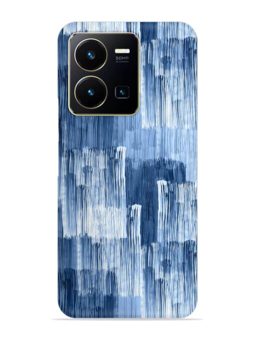 Abstract Pattern Stripes Snap Case for Vivo Y35 Zapvi