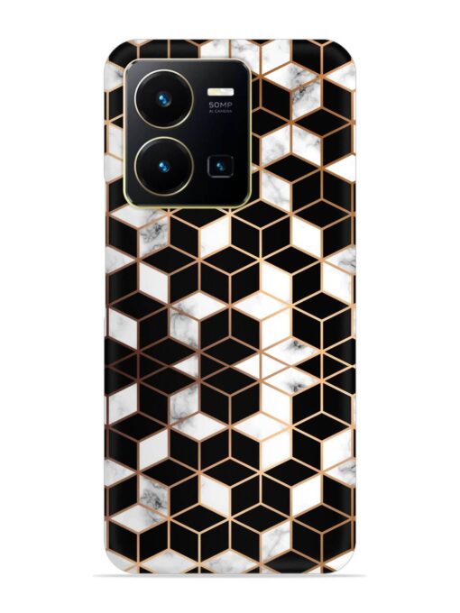 Vector Marble Texture Snap Case for Vivo Y35 Zapvi