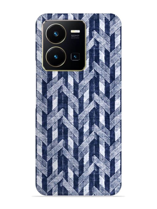 Abstract Herringbone Motif Snap Case for Vivo Y35