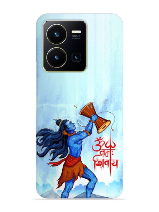 Illustration Lord Shiva Snap Case for Vivo Y35 Zapvi