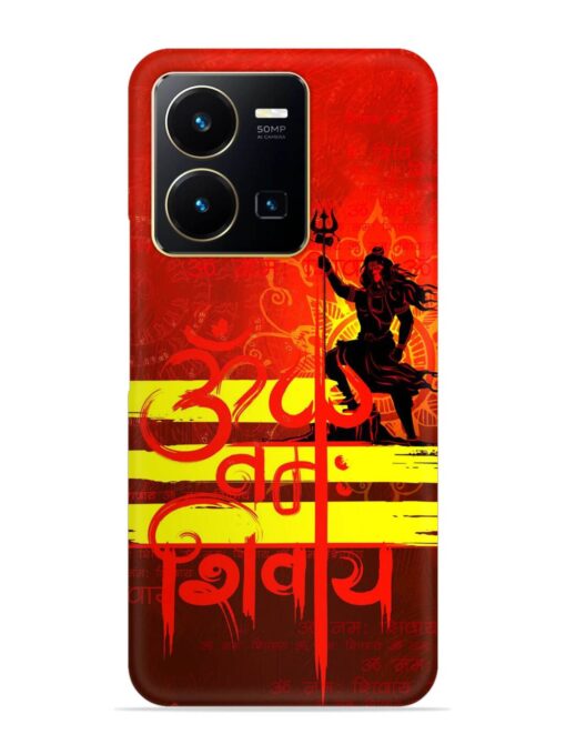 Illustration Lord Shiva Snap Case for Vivo Y35 Zapvi