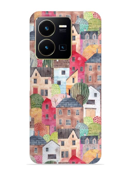 Abstract Seamless Pattern Snap Case for Vivo Y35