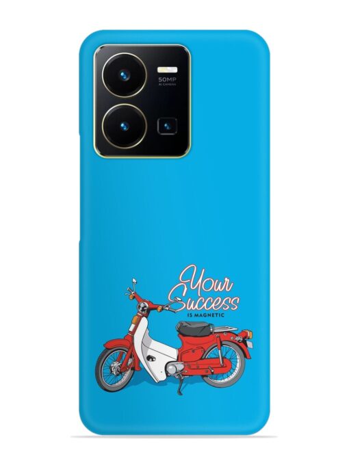 Motorcycles Image Vector Snap Case for Vivo Y35 Zapvi