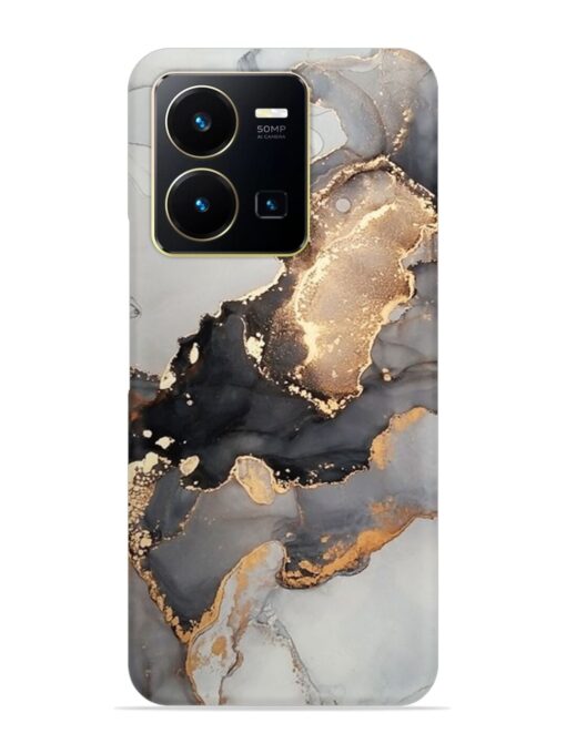 Luxury Abstract Fluid Snap Case for Vivo Y35 Zapvi