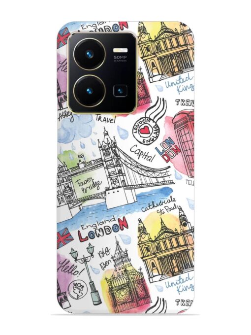 Vector London Landmark Snap Case for Vivo Y35