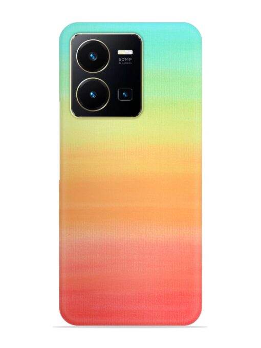 Background Sky Watercolor Snap Case for Vivo Y35