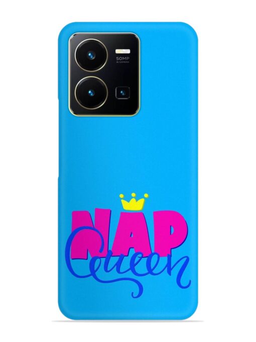 Nap Queen Quote Snap Case for Vivo Y35 Zapvi