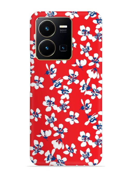 Hand Drawn Abstract Snap Case for Vivo Y35 Zapvi