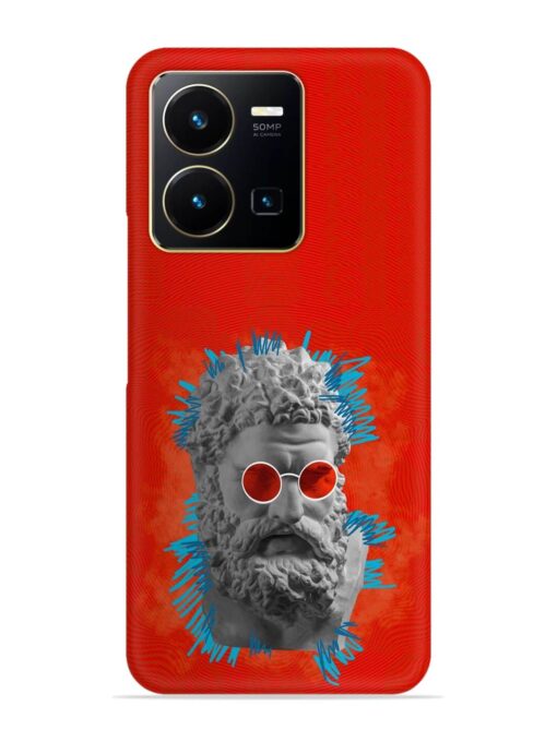 Contemporary Art Concept Snap Case for Vivo Y35 Zapvi