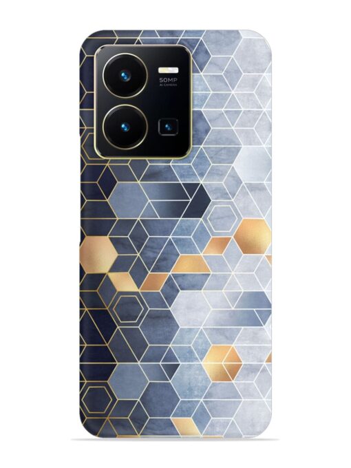 Geometric Abstraction Hexagons Snap Case for Vivo Y35 Zapvi