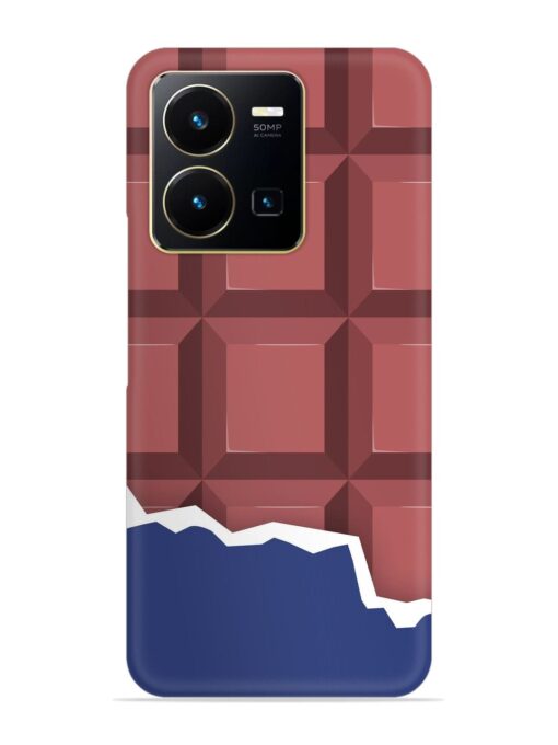 Chocolate Vector Art Snap Case for Vivo Y35 Zapvi