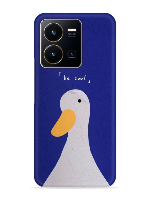 Be Cool Duck Snap Case for Vivo Y35 Zapvi