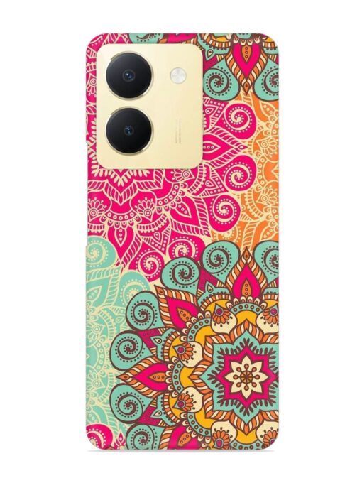 Mandala Seamless Snap Case for Vivo Y36 Zapvi