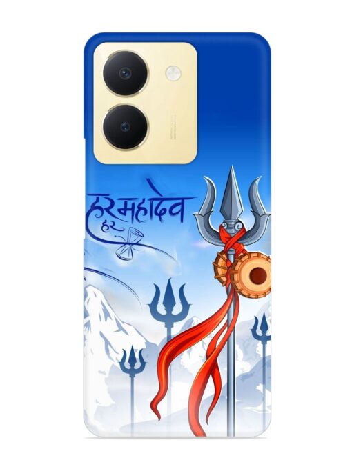 Har Har Mahadev Trishul Snap Case for Vivo Y36 Zapvi