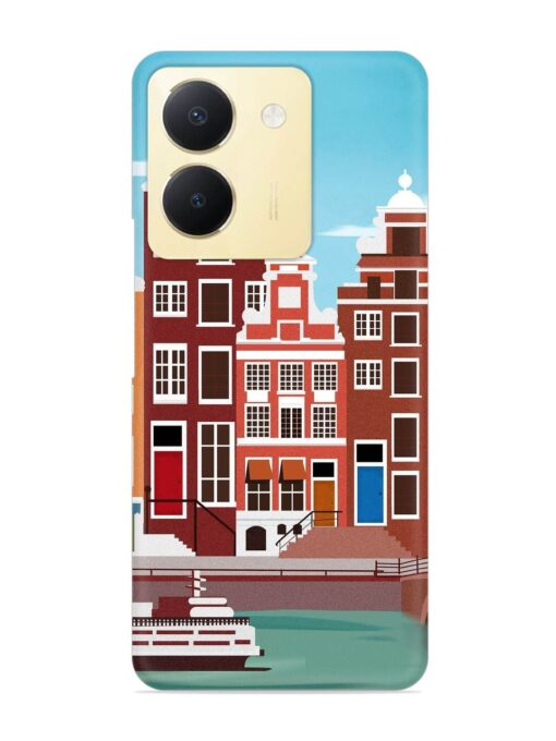 Scenery Architecture Amsterdam Landscape Snap Case for Vivo Y36 Zapvi