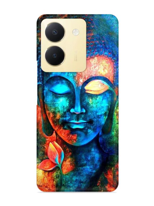 Buddha Painting Snap Case for Vivo Y36