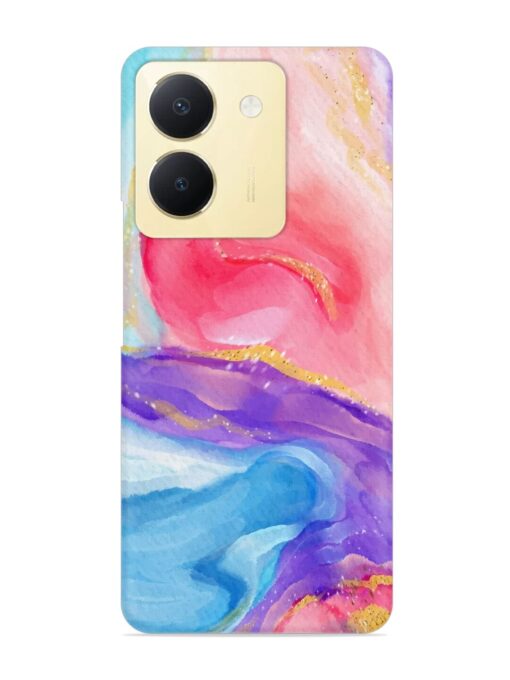 Watercolor Gradient Snap Case for Vivo Y36