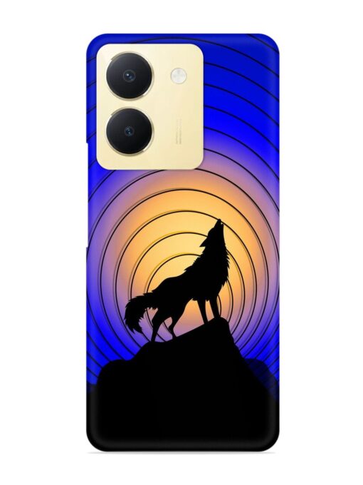 Fox Roaring Design Snap Case for Vivo Y36