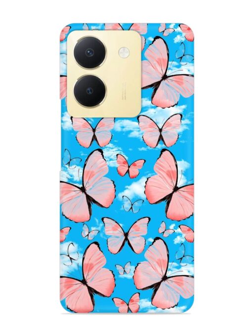 Seamless Pattern Tropical Snap Case for Vivo Y36