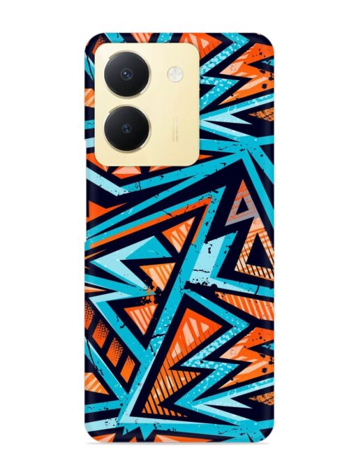 Abstract Seamless Grunge Snap Case for Vivo Y36