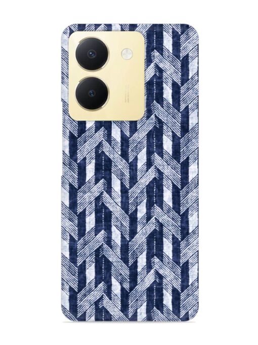 Abstract Herringbone Motif Snap Case for Vivo Y36