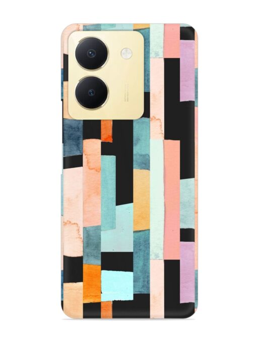 Geometric Seamless Pattern Snap Case for Vivo Y36