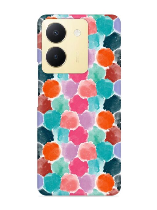 Colorful Seamless Pattern Snap Case for Vivo Y36