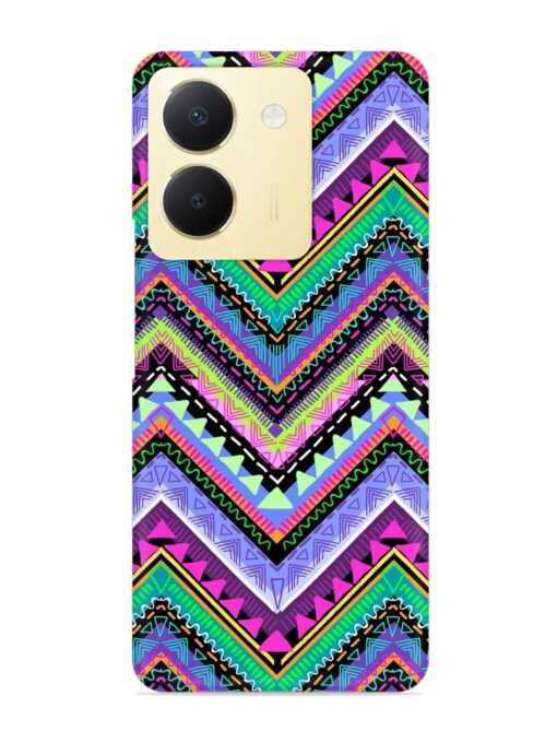 Tribal Aztec Print Snap Case for Vivo Y36