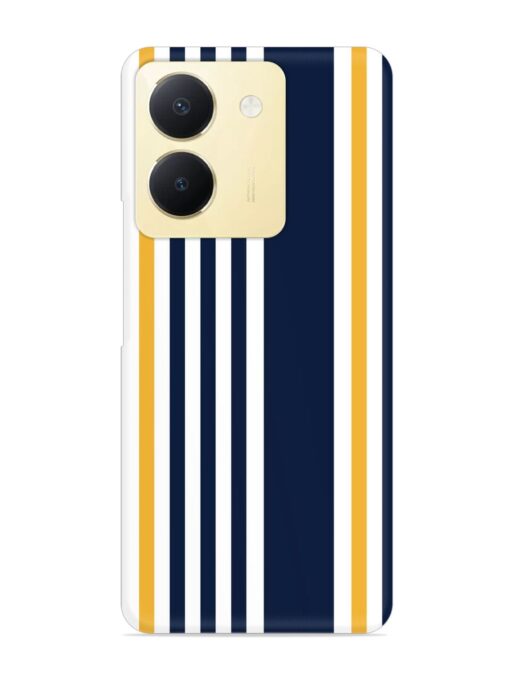 Seamless Stripe Pattern Snap Case for Vivo Y36