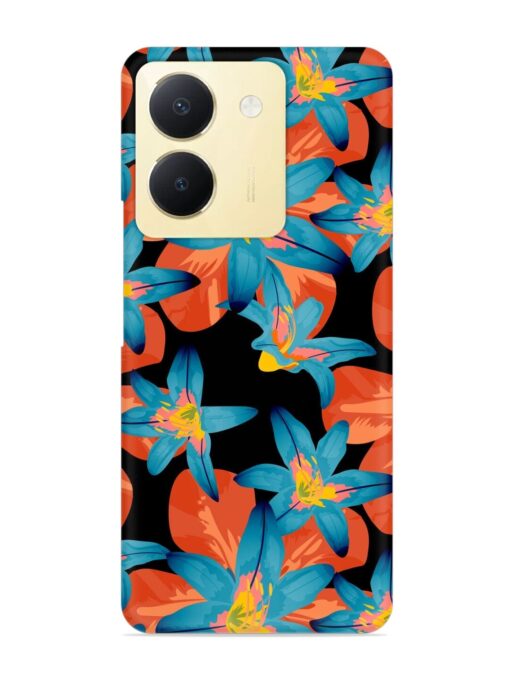 Philippine Flowers Seamless Snap Case for Vivo Y36