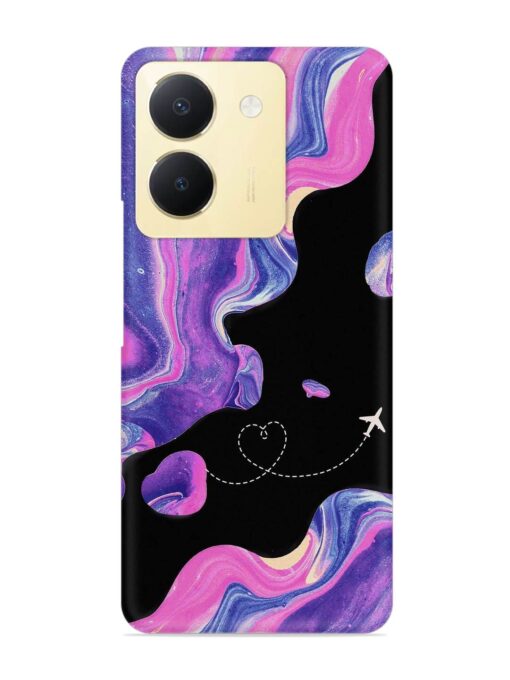 Glitter Art Snap Case for Vivo Y36