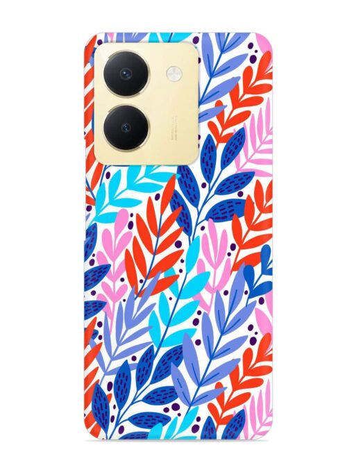 Bright Floral Tropical Snap Case for Vivo Y36