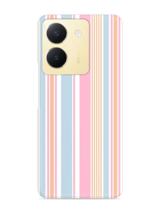 Stripe Seamless Pattern Snap Case for Vivo Y36