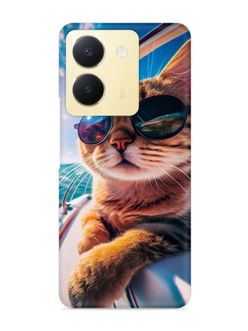 Cat In Style Snap Case for Vivo Y36