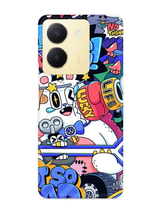 Universal Doodle Snap Case for Vivo Y36