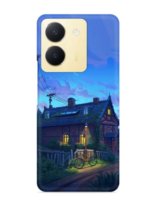 Beautiful Village House Snap Case for Vivo Y36