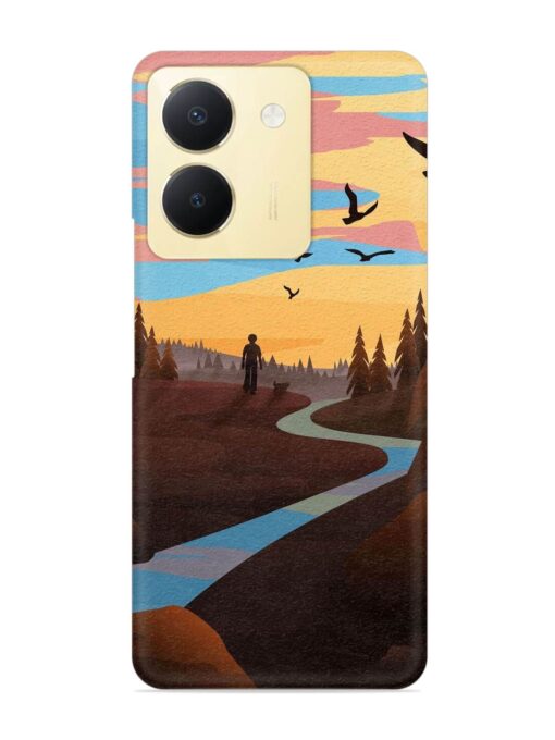 Natural Landscape Art Snap Case for Vivo Y36 Zapvi