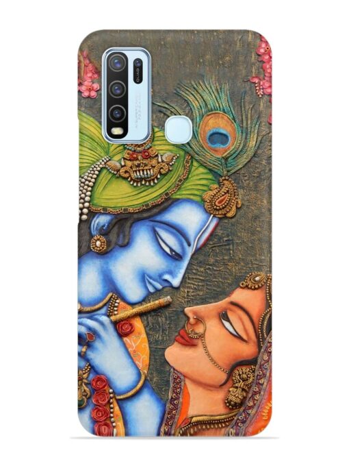 Lord Radha Krishna Flute Art Snap Case for Vivo Y50 Zapvi