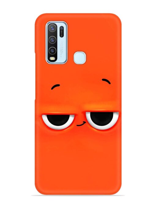 Smiley Face Snap Case for Vivo Y50 Zapvi