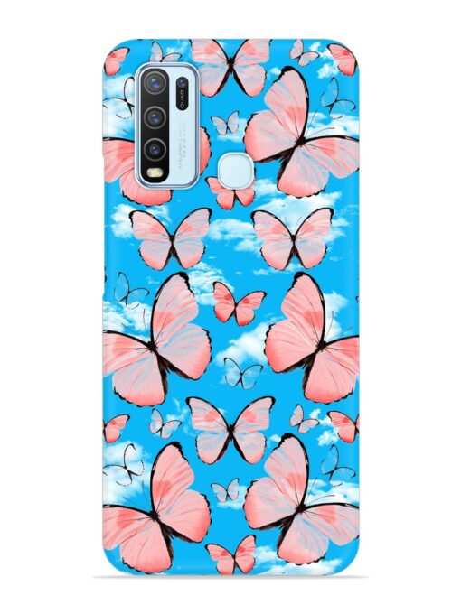 Seamless Pattern Tropical Snap Case for Vivo Y50 Zapvi