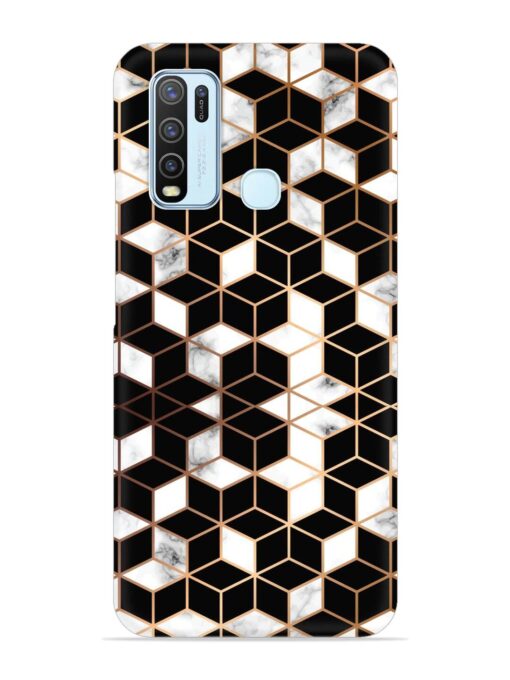 Vector Marble Texture Snap Case for Vivo Y50 Zapvi