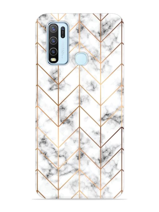 Vector Marble Texture Snap Case for Vivo Y50 Zapvi