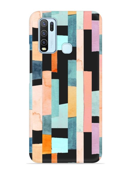 Geometric Seamless Pattern Snap Case for Vivo Y50 Zapvi