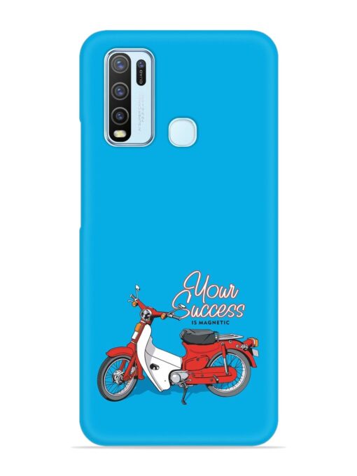 Motorcycles Image Vector Snap Case for Vivo Y50 Zapvi