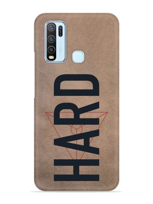 Hard Typo Snap Case for Vivo Y50 Zapvi