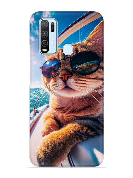 Cat In Style Snap Case for Vivo Y50 Zapvi