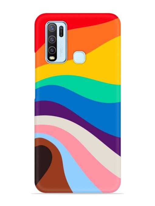 Minimal Pride Art Snap Case for Vivo Y50 Zapvi