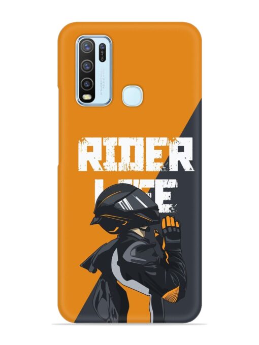 Rider Life Snap Case for Vivo Y50 Zapvi