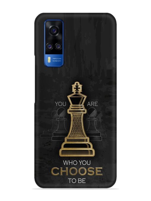 You Are Who Choose To Be Snap Case for Vivo Y51 Zapvi