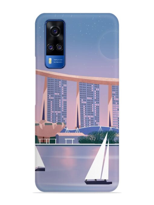 Singapore Scenery Architecture Snap Case for Vivo Y51 Zapvi